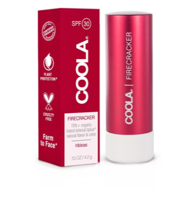 COOLA Mineral Liplux Tinted Lip Balm Sunscreen SPF30