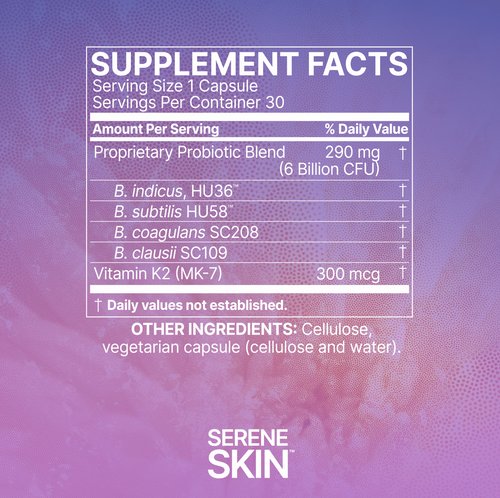 Serene Skin Probiotic Skincare Supplement